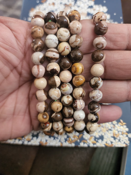 Chocolate Calcite Bracelet 8mm