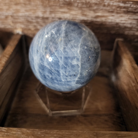 Blue Calcite Sphere