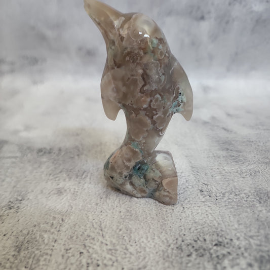 Flower Agate Dolphin A