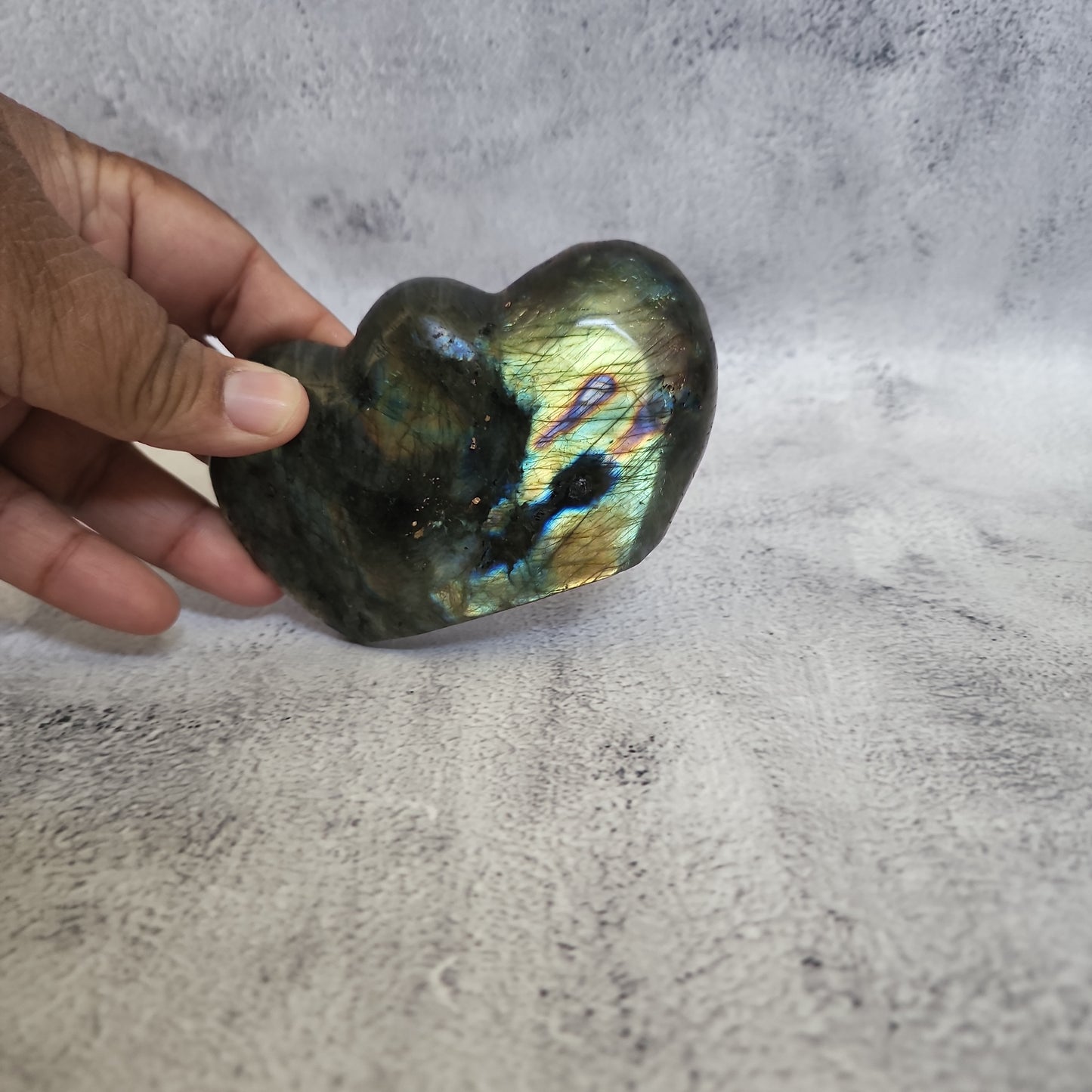 Labradorite Elephant Head B