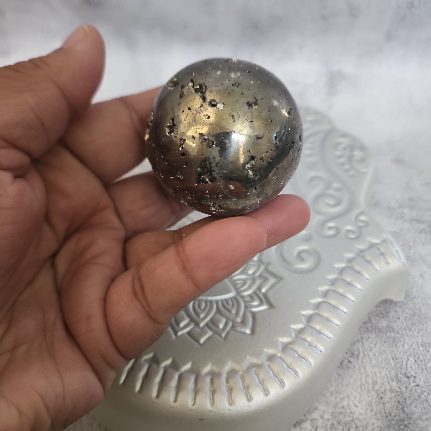 Pyrite Sphere A