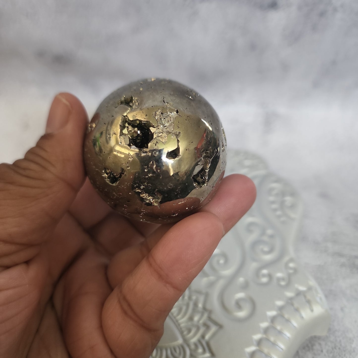 Pyrite Sphere B