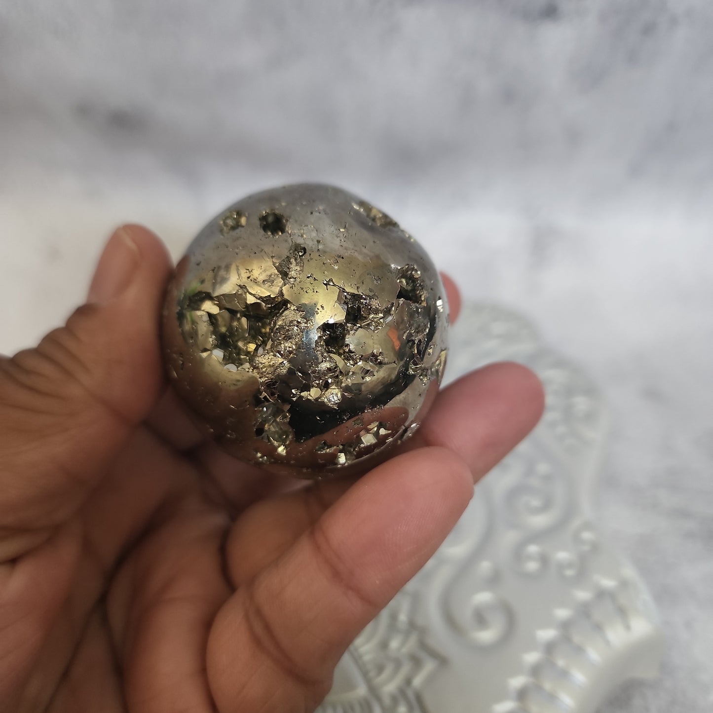 Pyrite Sphere B