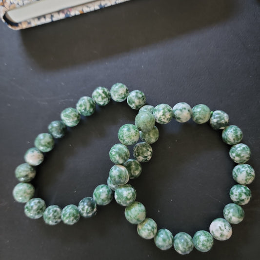 Tree Agate Bracelet 10mm