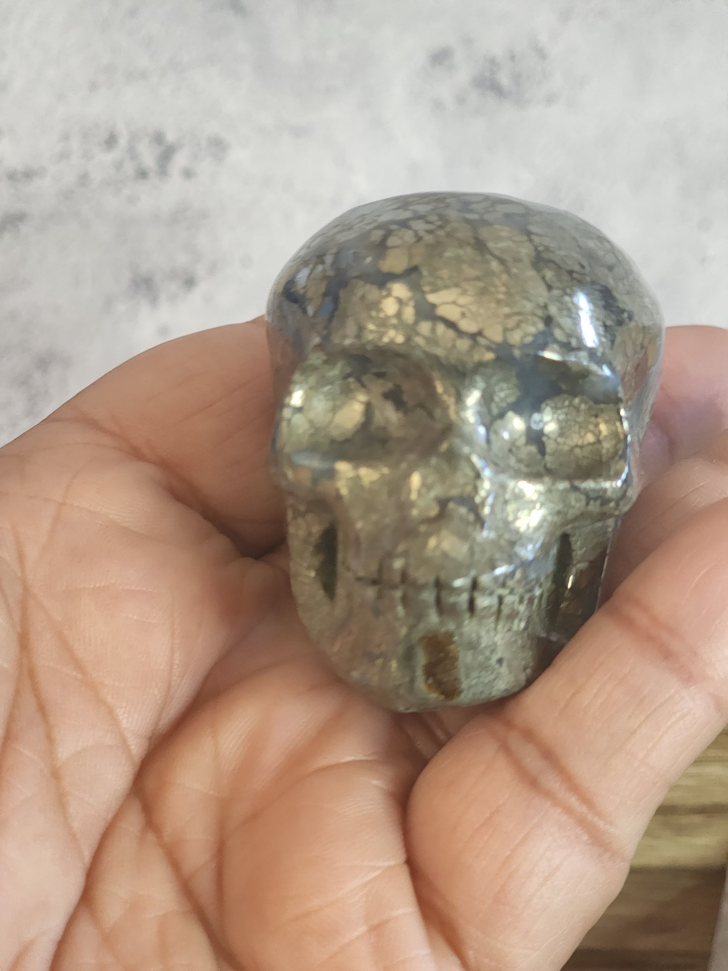 Marcasite Skull