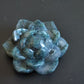 Moss Agate Flower Carving