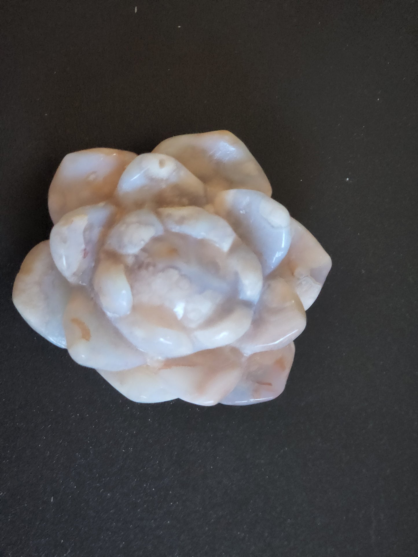 Flower Agate Flower Carving