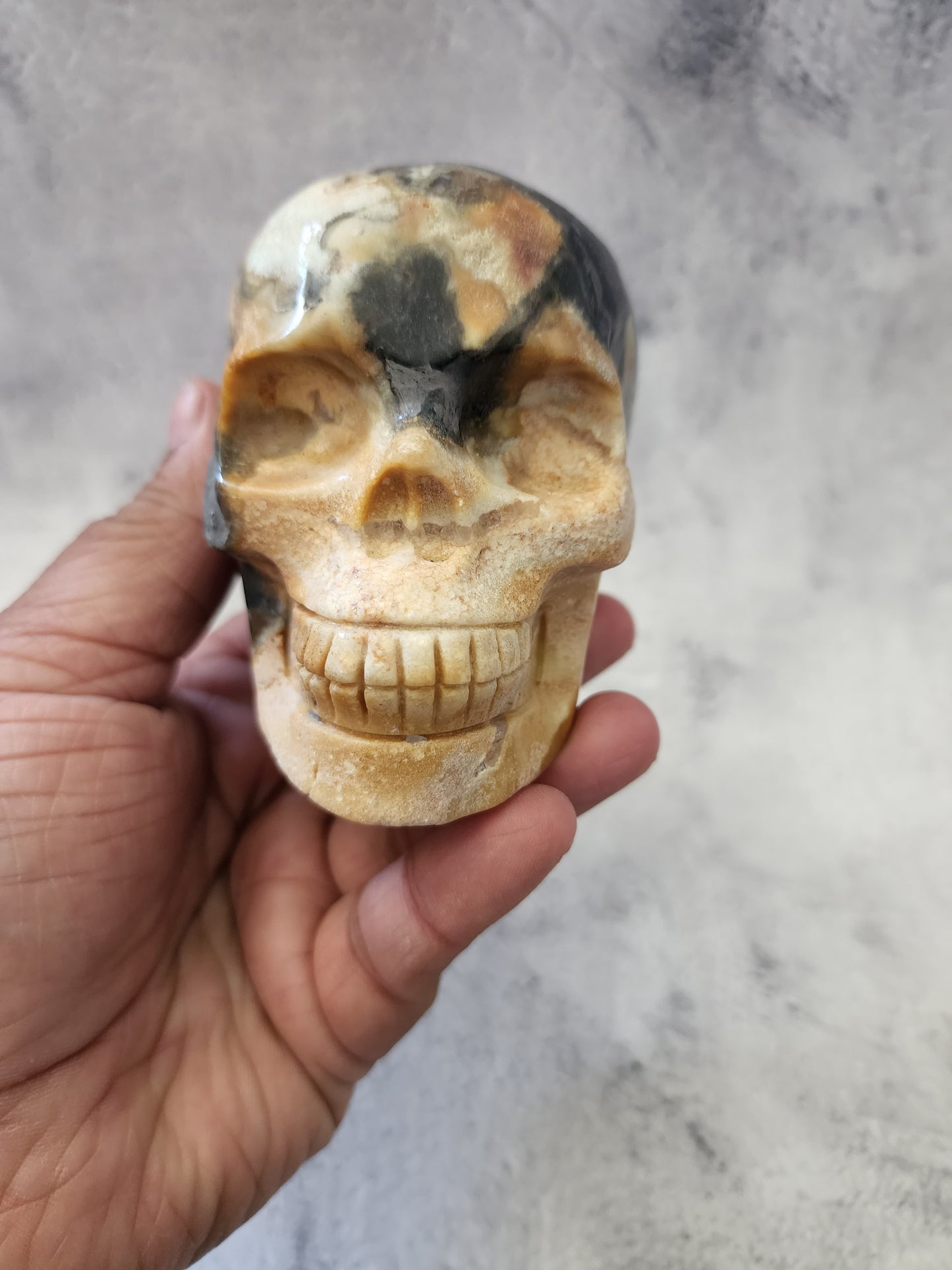 Amazonite Skull