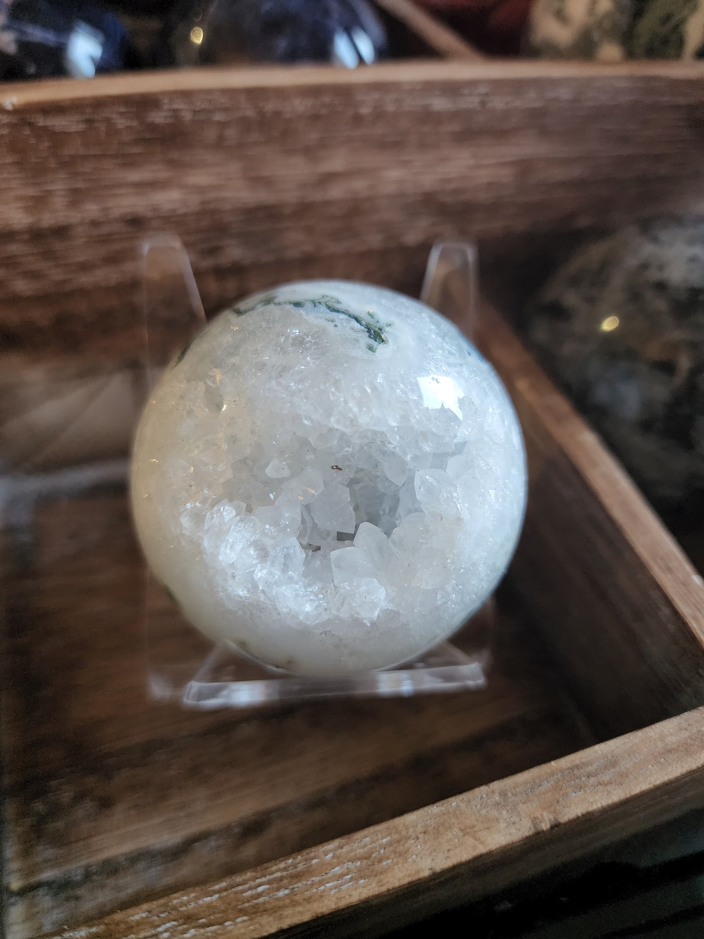 Moss Agate Sphere