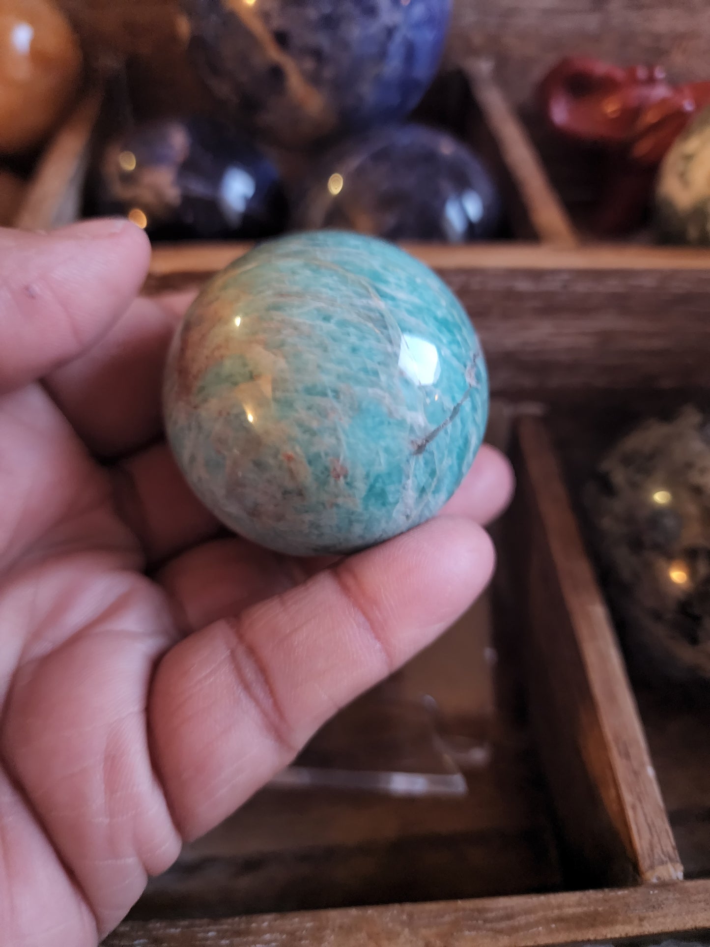 Amazonite Sphere