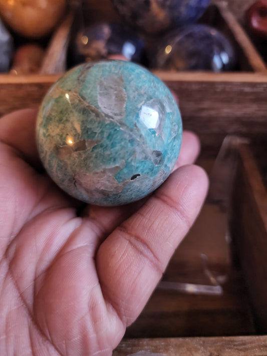 Amazonite Sphere