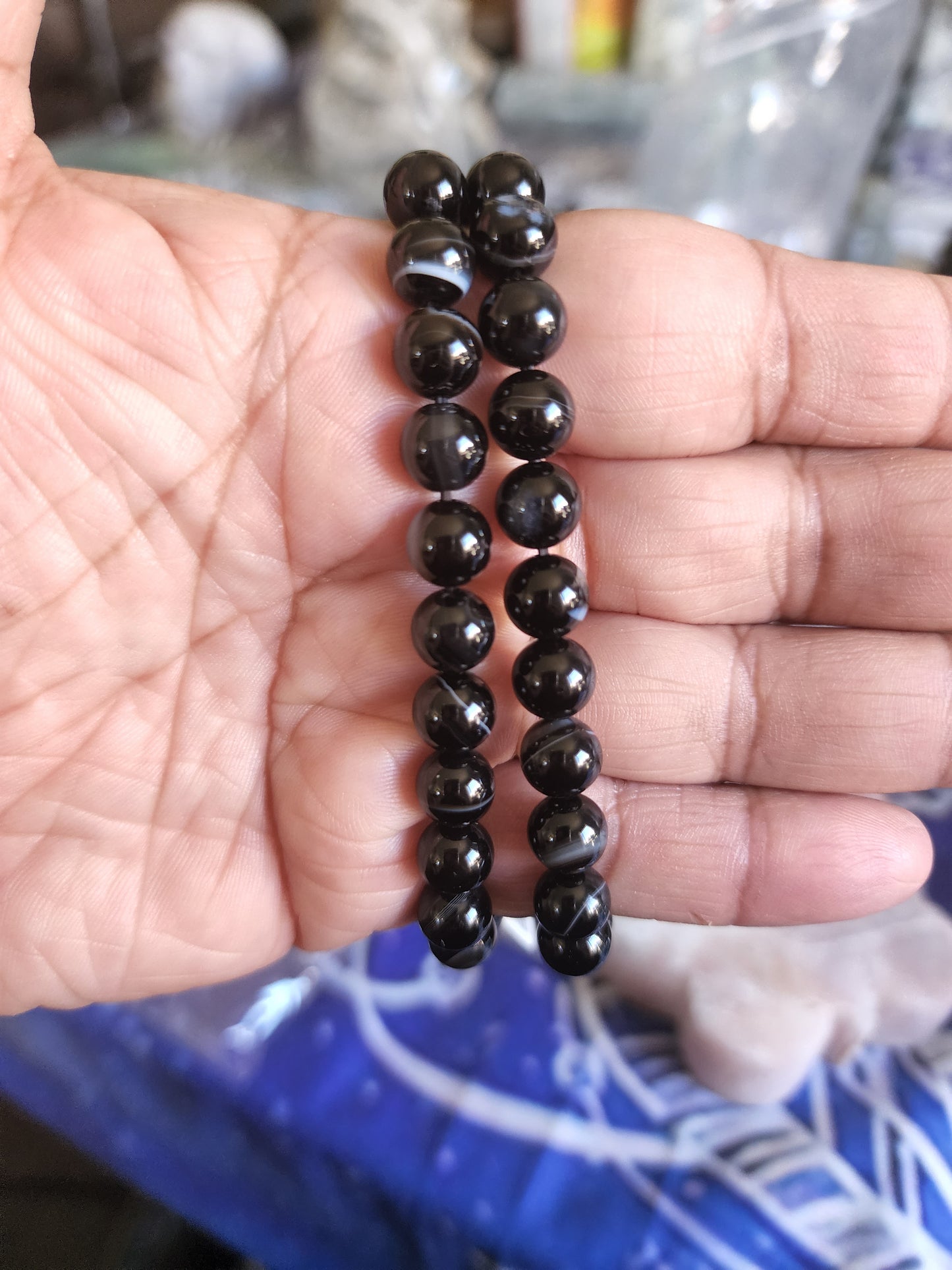 Black Agate Bracelet