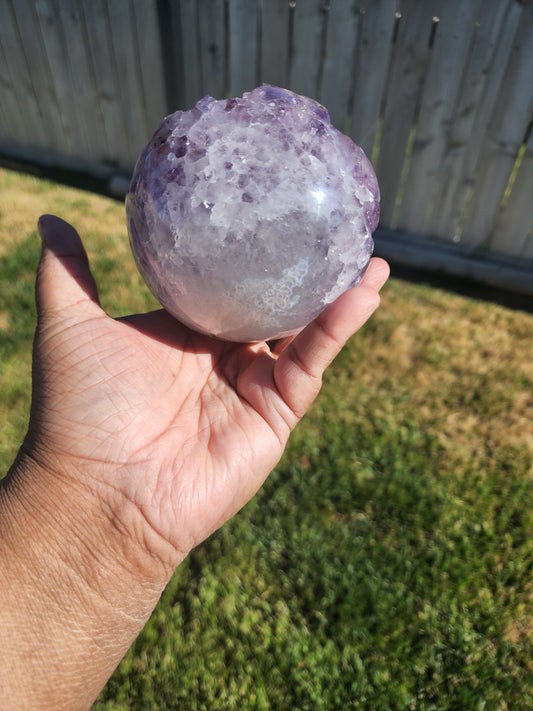 Amethyst Geode Sphere