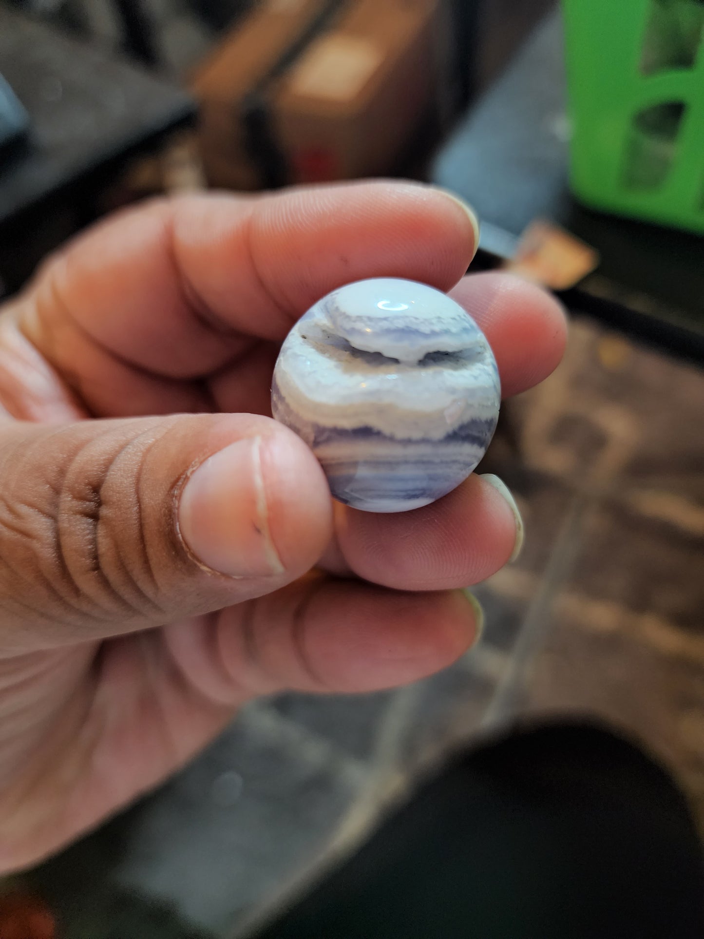 Blue Lace Agate Sphere