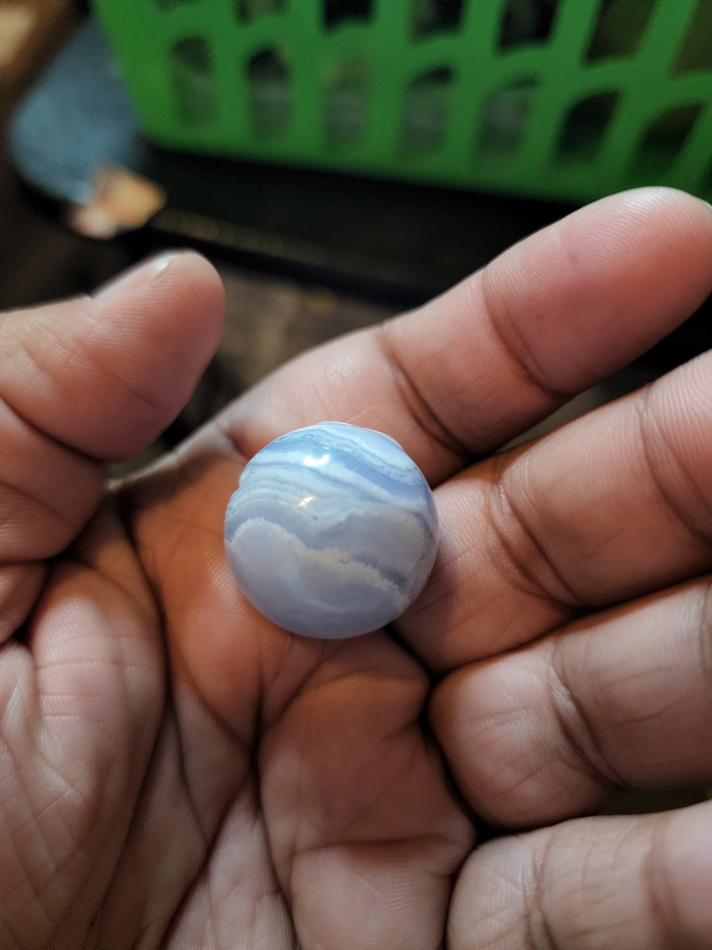 Blue Lace Agate Sphere