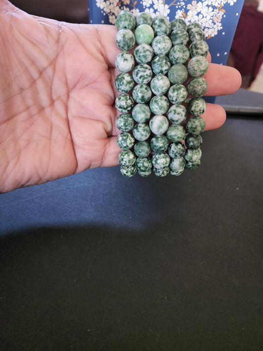 Tree Agate Bracelet 10mm