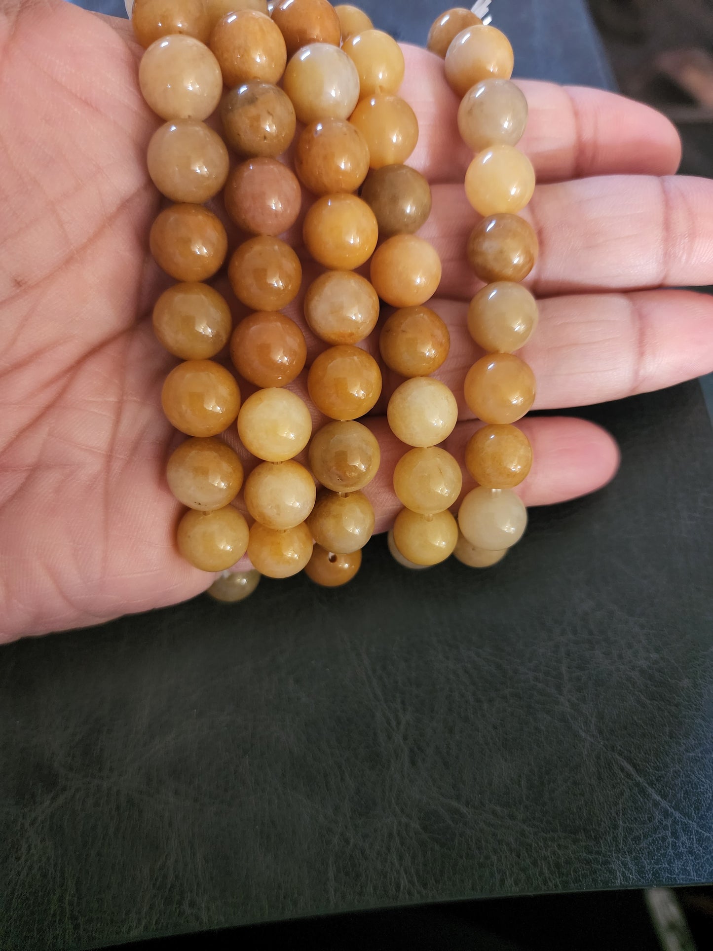 Yellow Jade Bracelet