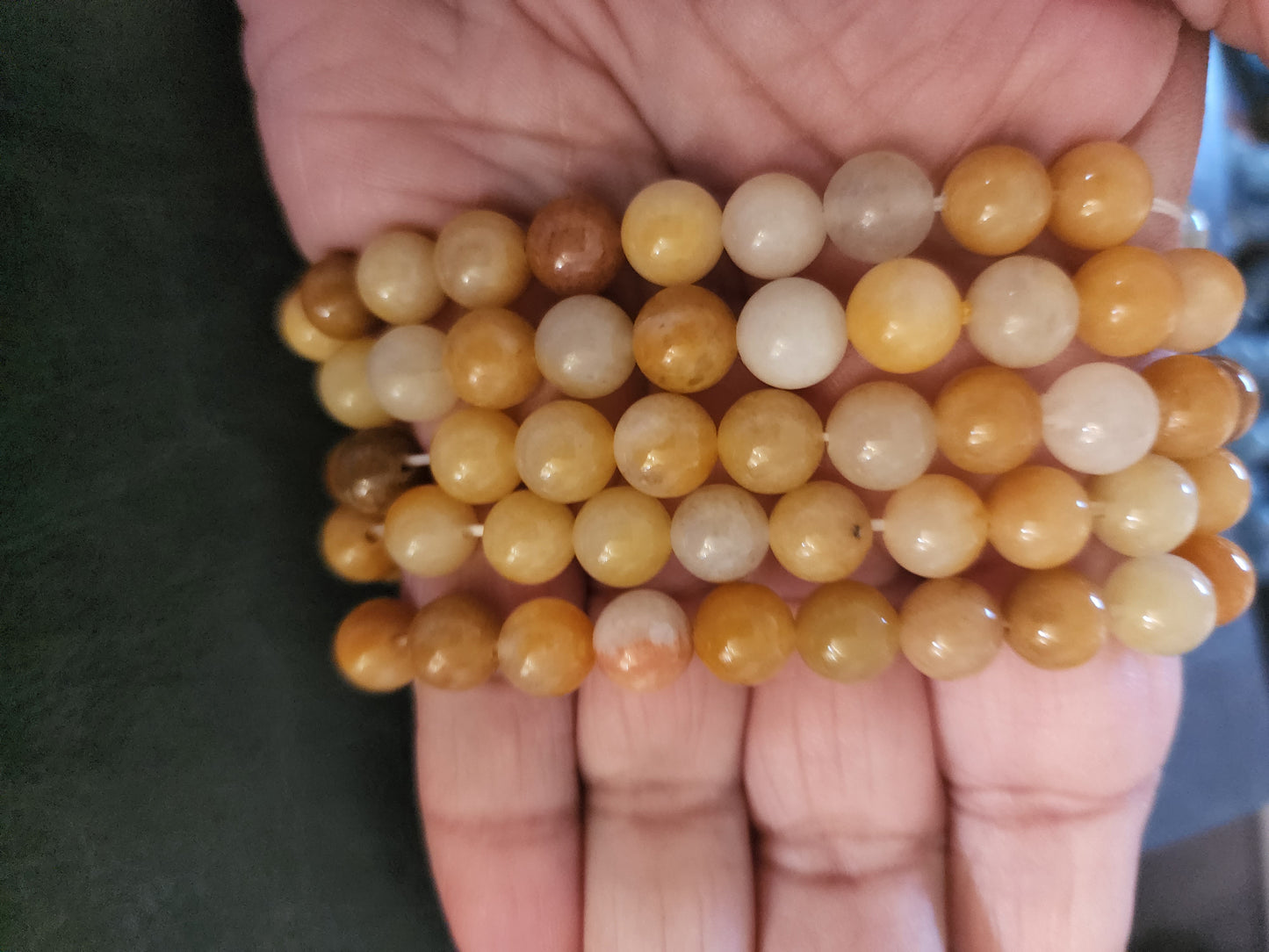 Yellow Jade Bracelet