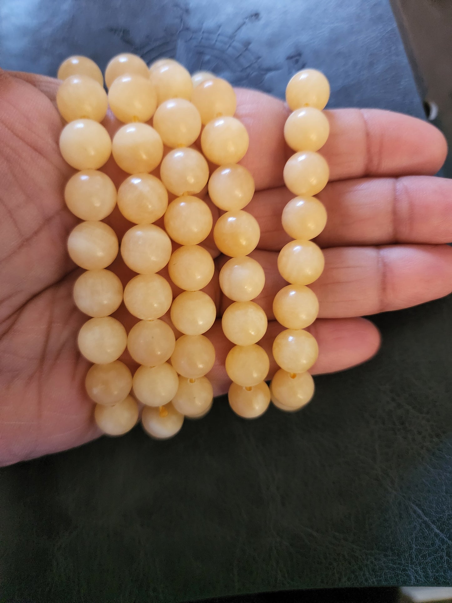 Yellow Calcite Bracelet 10mm