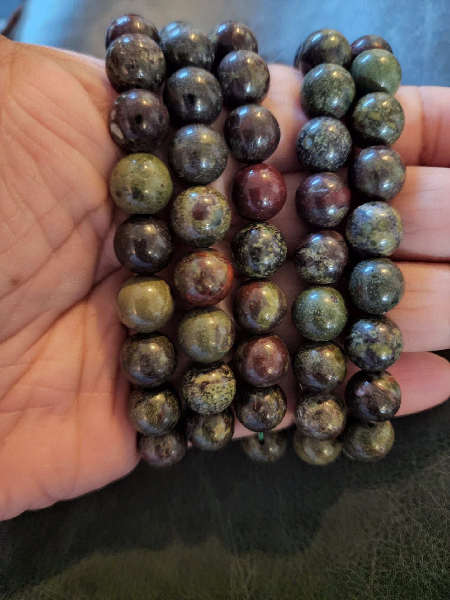 Dragon Blood Jasper Bracelet