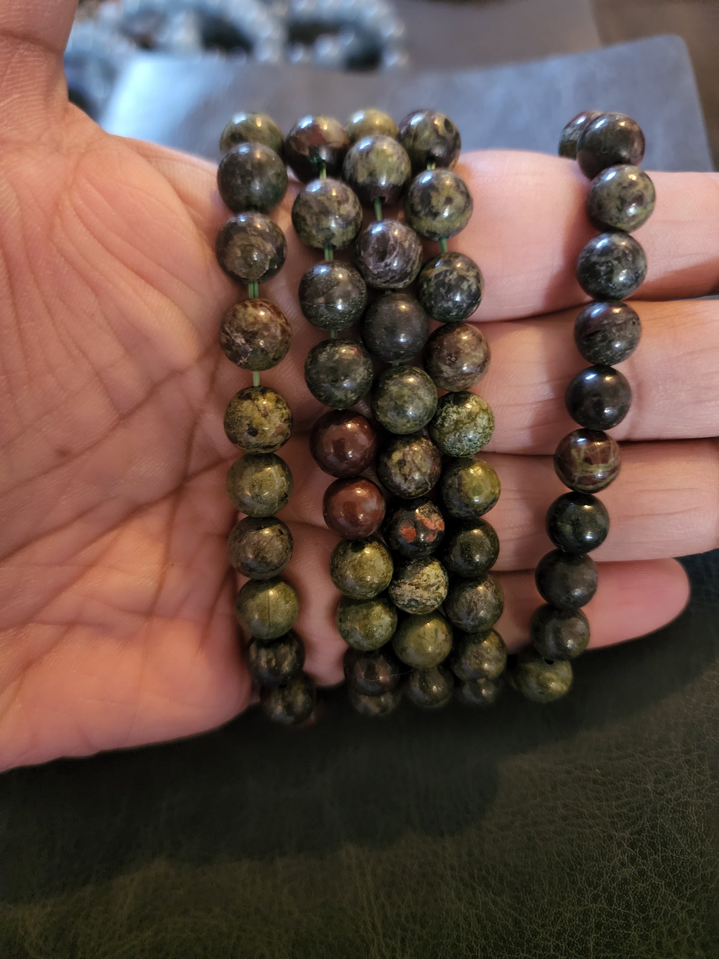 Dragon Blood Jasper Bracelet