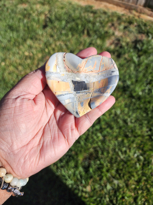 Maligano Jasper Heart Bowl