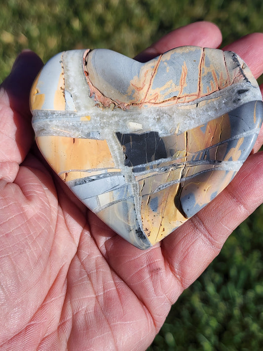 Maligano Jasper Heart Bowl