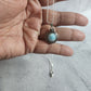 Larimar Pendent With Chain