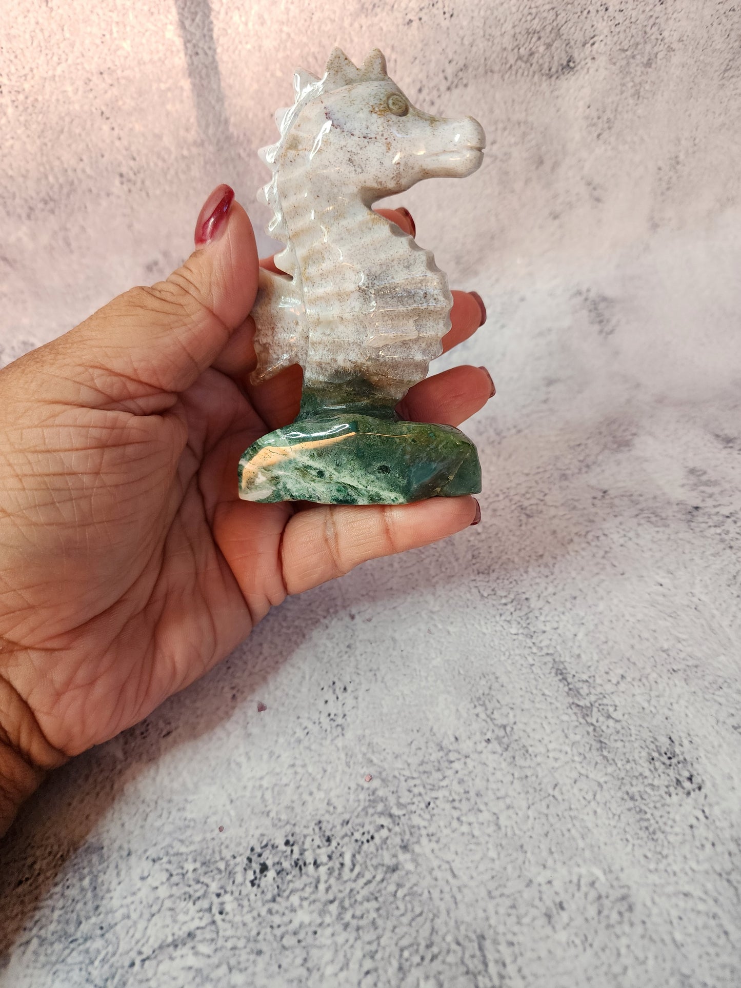 Ocean Jasper Seahorse