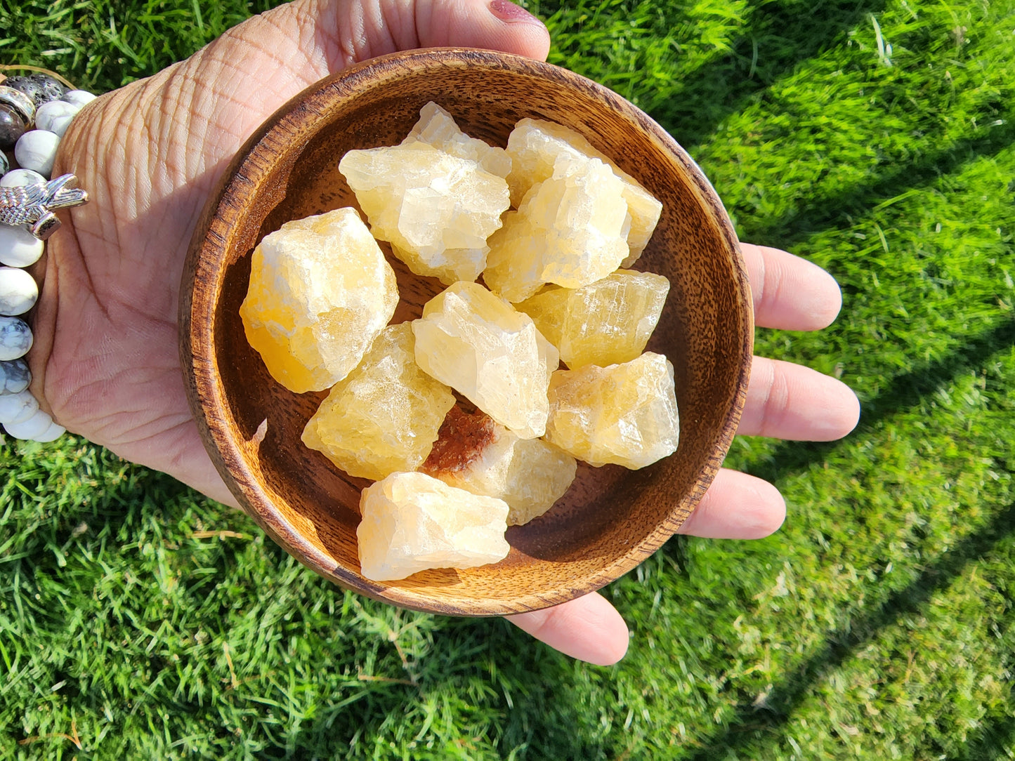 Pineapple Calcite Raw