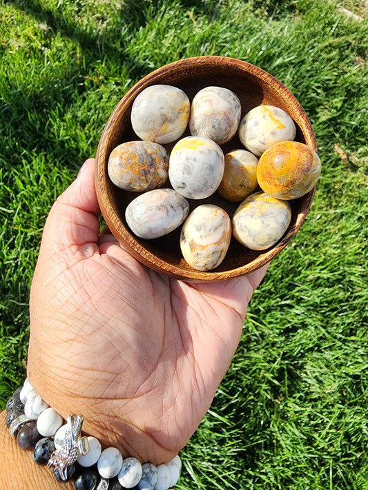 Crazy Lace Agate Tumble